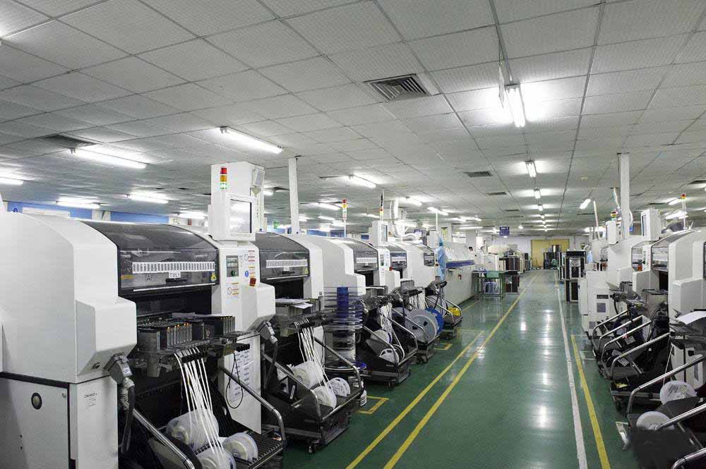 SMT生產(chǎn)線車(chē)間